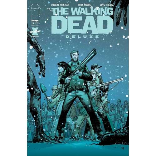 WALKING DEAD DELUXE # 5 COVER B MOORE & MCCAIG