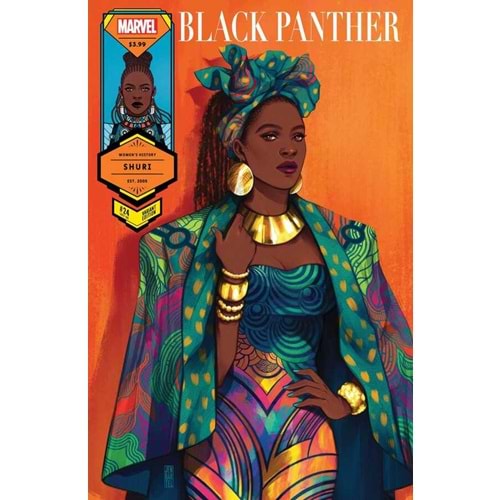 BLACK PANTHER (2018) # 24 BARTEL SHURI WOMENS HISTORY MONTH VARIANT