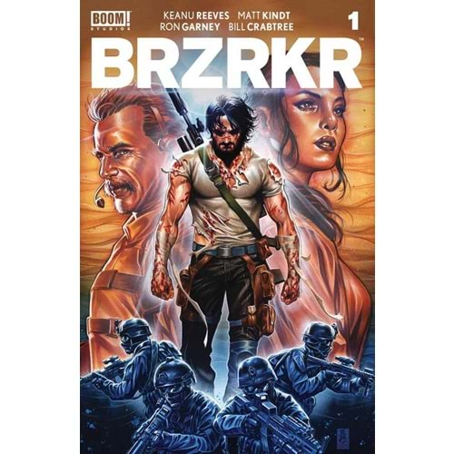 BRZRKR (BERZERKER) # 1 COVER D BROOKS FOIL VARIANT