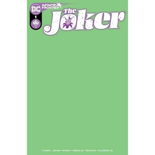 JOKER (2021) # 1 COVER D BLANK VARIANT