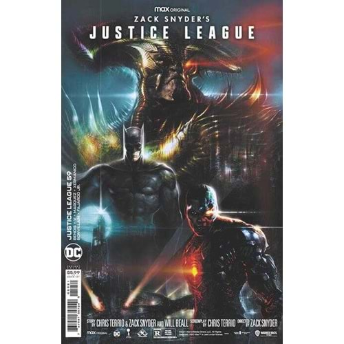 JUSTICE LEAGUE (2018) # 59 COVER E LIAM SHARP SNYDER CUT VARIANT