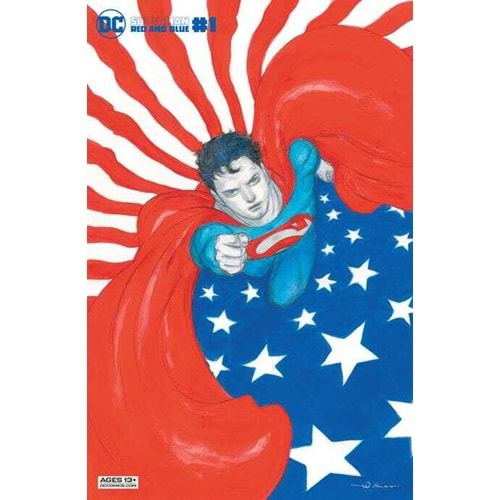 SUPERMAN RED & BLUE # 1 (OF 6) COVER C YOSHITAKA AMANO VARIANT