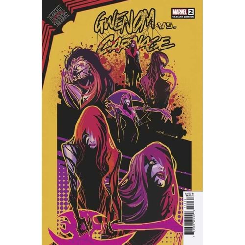KING IN BLACK GWENOM VS CARNAGE # 2 (OF 3) 1:10 FLAVIANO DESIGN VARIANT