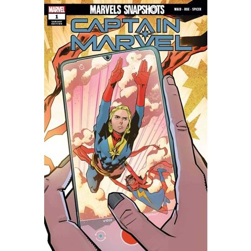 CAPTAIN MARVEL MARVELS SNAPSHOTS # 1 ROE VARIANT