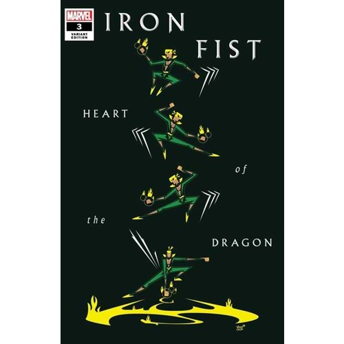 IRON FIST HEART OF THE DRAGON # 3 (OF 6) VEREGGE VARIANT