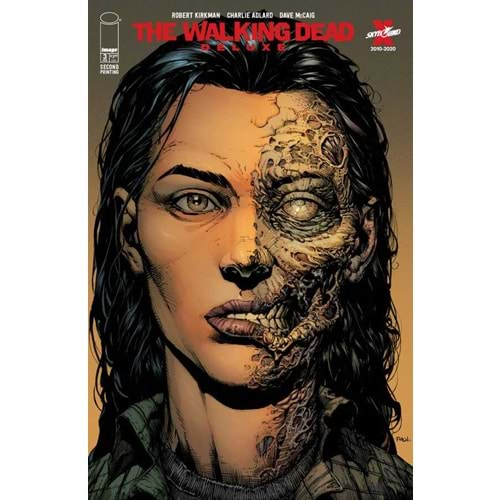 WALKING DEAD DELUXE # 3 COVER A FINCH & MCCAIG SECOND PRINTING