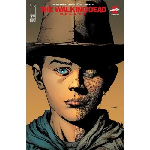 WALKING DEAD DELUXE # 4 COVER A FINCH & MCCAIG SECOND PRINTING