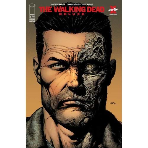 WALKING DEAD DELUXE # 6 COVER A FINCH & MCCAIG SECOND PRINTING