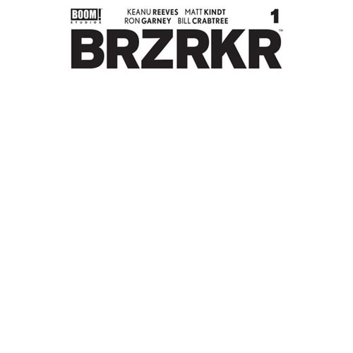 BRZRKR (BERZERKER) # 1 BLANK VARIANT
