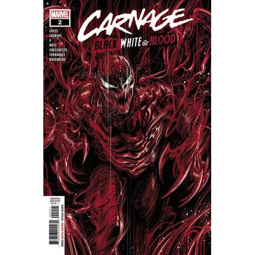 CARNAGE BLACK WHITE AND BLOOD # 2 (OF 4)