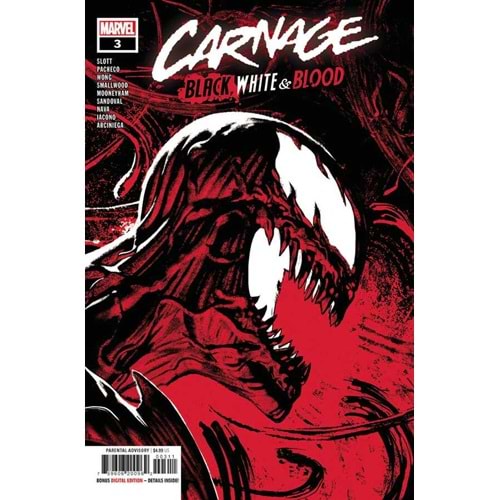 CARNAGE BLACK WHITE AND BLOOD # 3 (OF 4)
