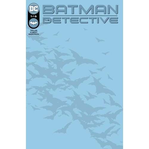 BATMAN THE DETECTIVE # 1 (OF 6) COVER C BLANK CARD STOCK VARIANT