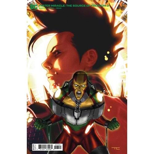 MISTER MIRACLE THE SOURCE OF FREEDOM # 3 (OF 6) COVER B TAURIN CLARKE CARD STOCK VARIANT