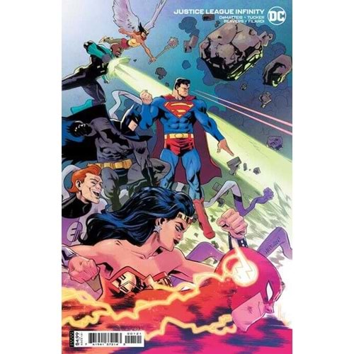 JUSTICE LEAGUE INFINITY # 1 (OF 7) COVER B SCOTT HEPBURN CARD STOCK VARIANT