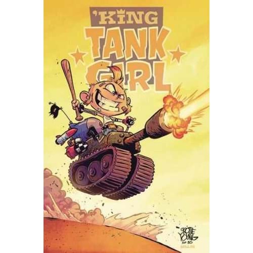 KING TANK GIRL # 5 (OF 5) COVER B SKOTTIE YOUNG CARDSTOCK VARIANT