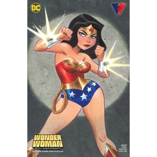 WONDER WOMAN 80TH ANNIVERSARY 100-PAGE SUPER SPECTACULAR # 1 (ONE SHOT) COVER D BRUCE TIMM ANIMATION INSPIRED VARIANT