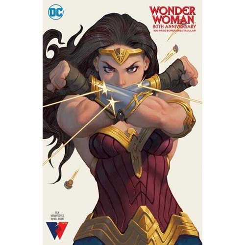 WONDER WOMAN 80TH ANNIVERSARY 100-PAGE SUPER SPECTACULAR # 1 (ONE SHOT) COVER B WILL MURAI FILM INSPIRED VARIANT