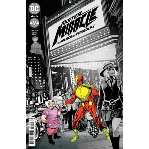 MISTER MIRACLE THE SOURCE OF FREEDOM # 4 (OF 6) COVER A YANICK PAQUETTE