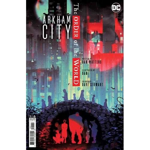 ARKHAM CITY THE ORDER OF THE WORLD # 1 (OF 6) COVER A SAM WOLFE CONNELLY