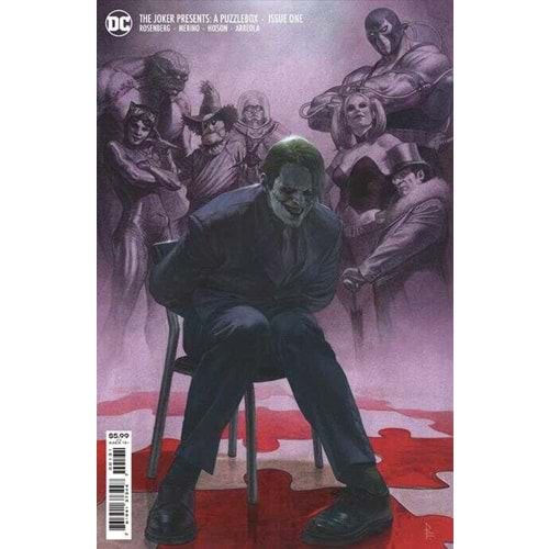 JOKER PRESENTS A PUZZLEBOX # 1 (OF 7) CVR B RICCARDO FEDERICI CARD STOCK VARIANT
