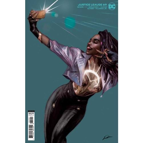 JUSTICE LEAGUE (2018) # 69 COVER B LOZANO CARD STOCK VARIANT