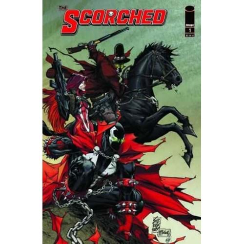 SPAWN SCORCHED # 1 COVER F MARC SİLVESTRI