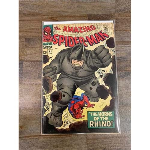 AMAZING SPIDER-MAN # 41 ( 1ST APPEARANCE OF RHINO)