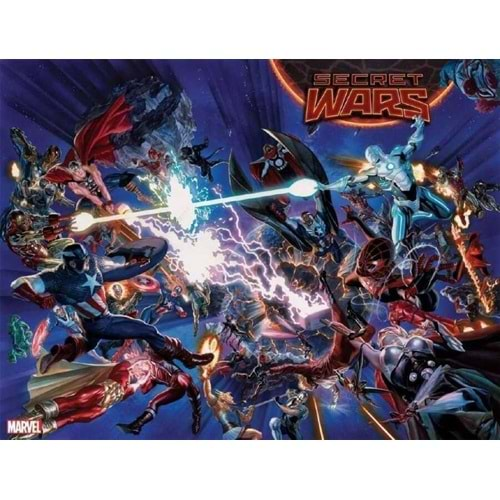 SECRET WARS BY ROSS OVERSIZED VINYL POSTER