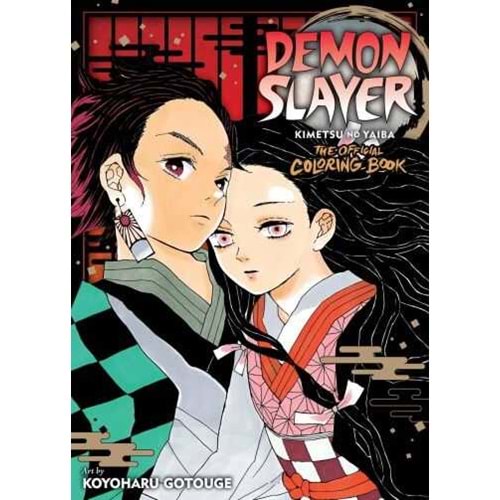 DEMON SLAYER THE OFFICIAL COLORING BOOK VOL 1 TPB
