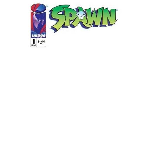 SPAWN # 1 30TH ANNIVERSARY BLANK COVER