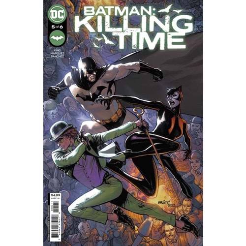 BATMAN KILLING TIME # 5 COVER A MARQUEZ