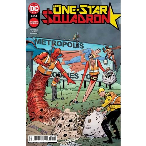 ONE STAR SQUADRON # 5 (OF 6) COVER A STEVE LIEBER & DAVE STEWART