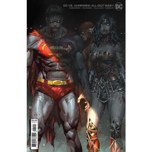 DC VS VAMPIRES ALL-OUT WAR # 1 (OF 6) COVER B NGU CARD STOCK VARIANT