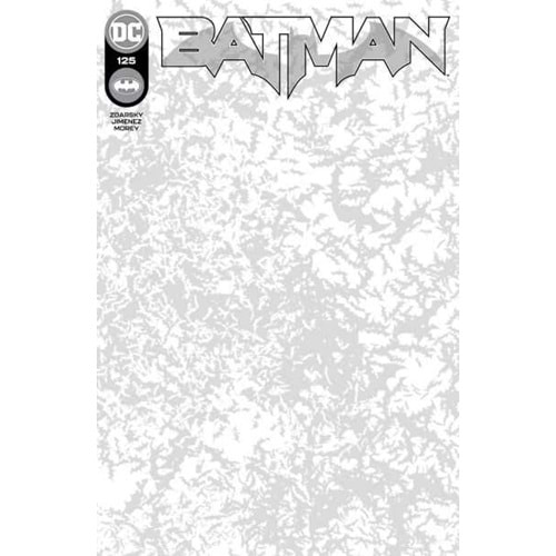 BATMAN (2016) # 125 BLANK SKETCH VARIANT