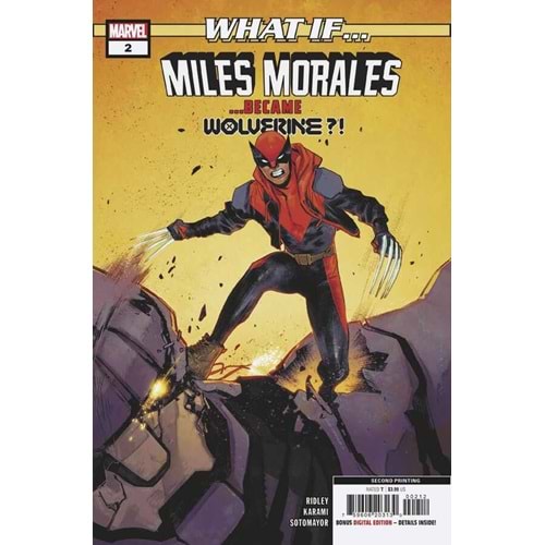 WHAT IF? MILES MORALES # 2 (OF 5) SECOND PRINTING PICHELLI VARIANT