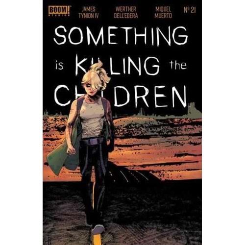 SOMETHING IS KILLING THE CHILDREN # 21 COVER A DELL EDERA