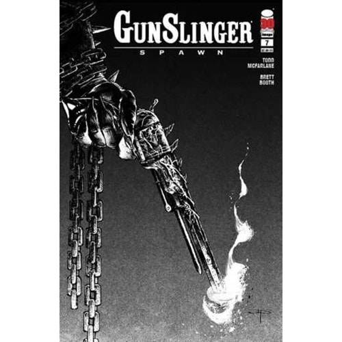GUNSLINGER SPAWN # 7 COVER A HENRIQUES