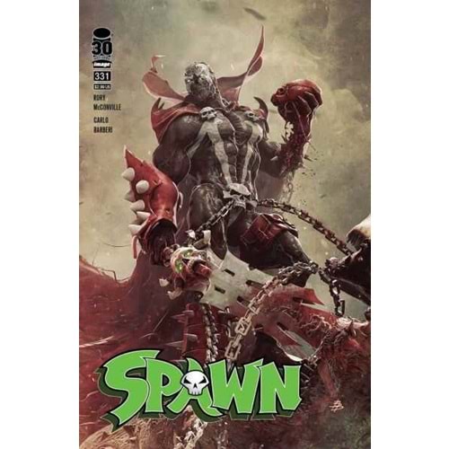 SPAWN # 331 COVER A BARENDS