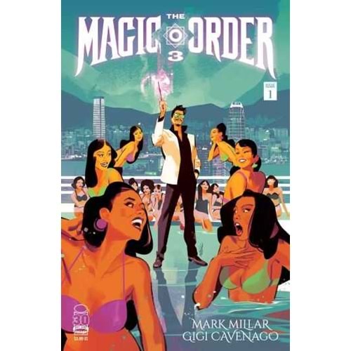 MAGIC ORDER 3 # 1 COVER A CAVENAGO