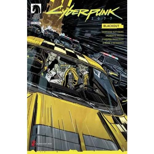 CYBERPUNK 2077 BLACKOUT # 3 (OF 4) COVER A RICCI