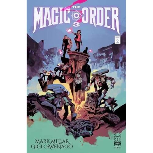 MAGIC ORDER 3 # 2 COVER A CAVENAGO