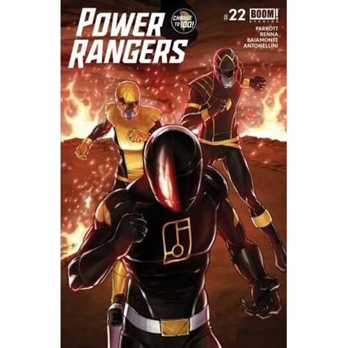 POWER RANGERS # 22 COVER A MARTINEZ