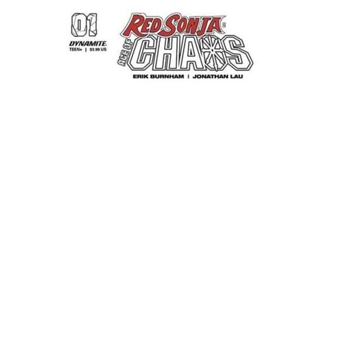 RED SONJA AGE OF CHAOS # 1 BLANK VARIANT
