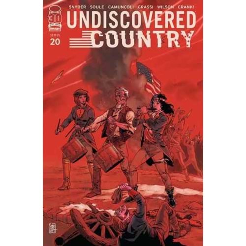 UNDISCOVERED COUNTRY # 20 COVER A CAMUNCOLI
