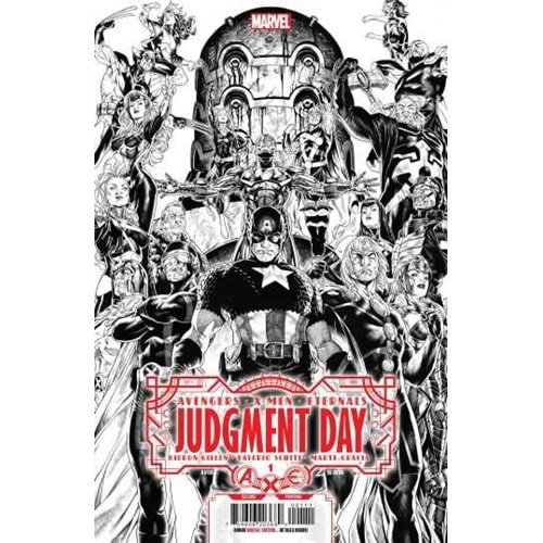 AXE JUDGMENT DAY # 1 SECOND PRINTING BROOKS VARIANT
