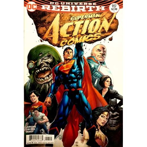 ACTION COMICS (2016) # 957 SECOND PRINTING