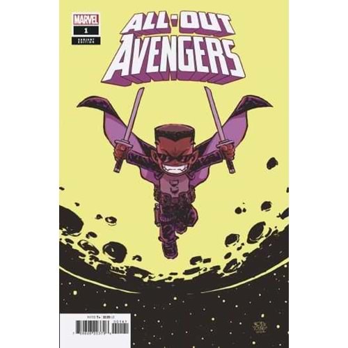 ALL-OUT AVENGERS # 1 YOUNG VARIANT