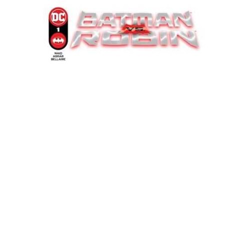 BATMAN VS ROBIN # 1 (OF 5) COVER F BLANK CARD STOCK VARIANT