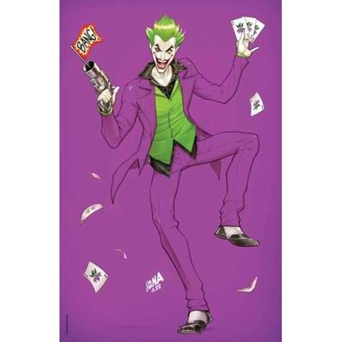 JOKER THE MAN WHO STOPPED LAUGHING # 1 COVER D DAVID NAKAYAMA MADNESS FOIL VARIANT