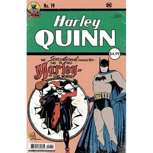 HARLEY QUINN # 19 COVER C RYAN SOOK HOMAGE CARD STOCK VARIANT